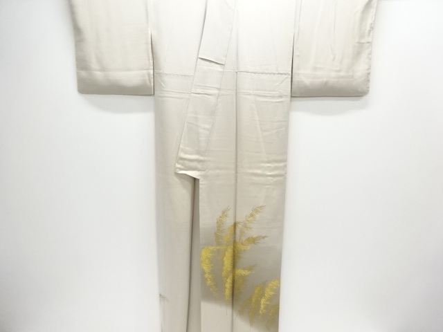  金彩竹笹模様刺繍一ツ紋色留袖